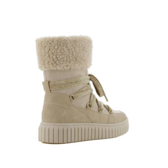 Μπεζ μποτάκι sneaker