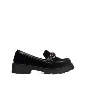 Black loafer