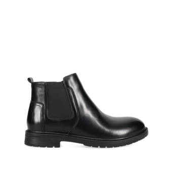 Men''s black Chelsea boot