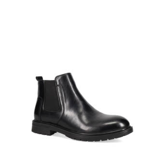 Men''s black Chelsea boot