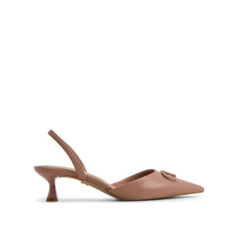 Beige slingback pump DELICATE