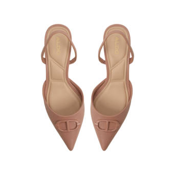 Beige slingback pump DELICATE