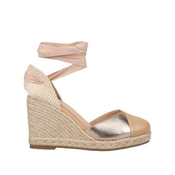 Beige espadrille