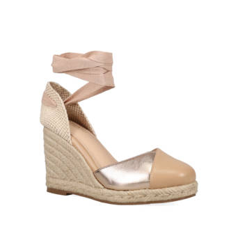 Beige espadrille