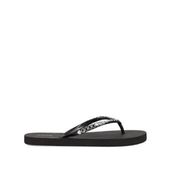 Black flip flop beach sandal