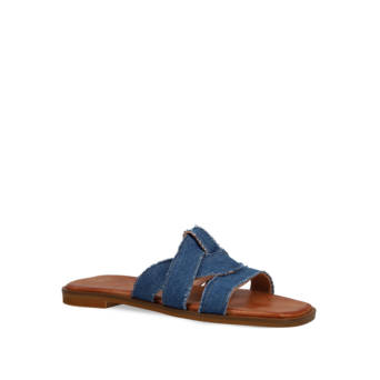 Μπλε denim σανδάλι