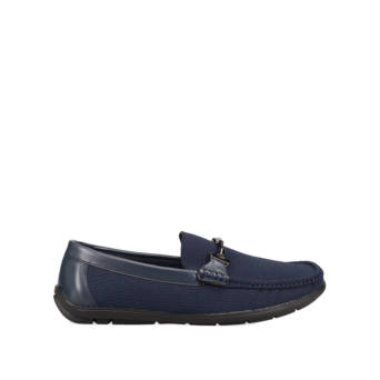 Μπλε ανδρικό loafer