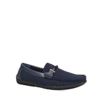 Μπλε ανδρικό loafer