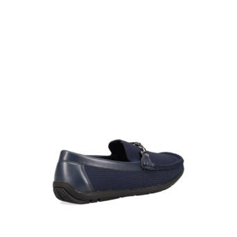 Μπλε ανδρικό loafer