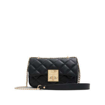 Black shoulder bag FEY