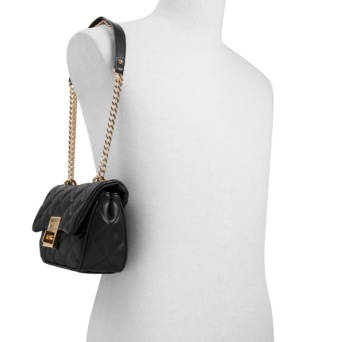 Black shoulder bag FEY