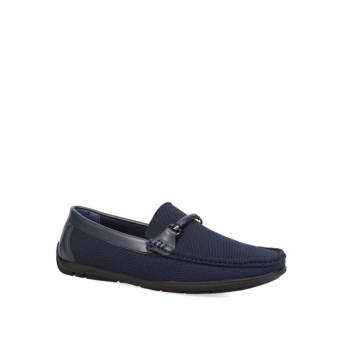 Μπλε ανδρικό loafer