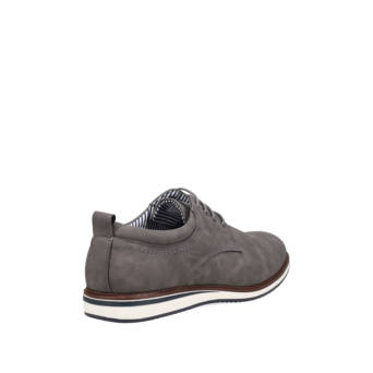Men''s grey Oxford shoe