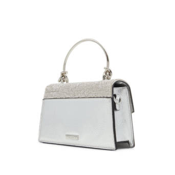 Silver handbag MIRAMA