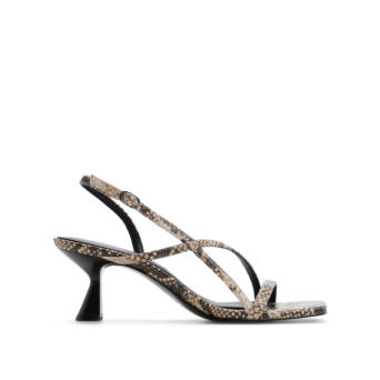 Snakeskin sandal NASTAZIA