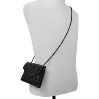 Μαύρη τσάντα ώμου SPARKLEBAG