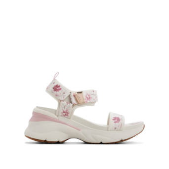 White chunky sport sandal EULALIA