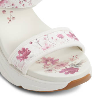White chunky sport sandal EULALIA