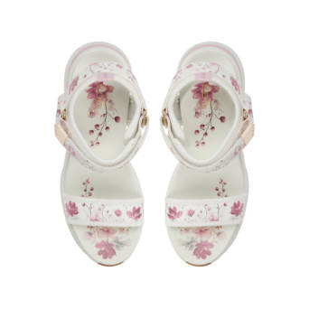 White chunky sport sandal EULALIA