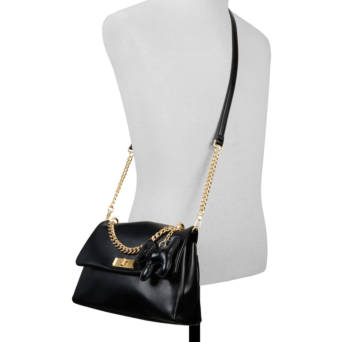 Μαύρη τσάντα ώμου KATEBAG