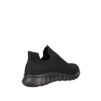Men''s black slip-on sneaker