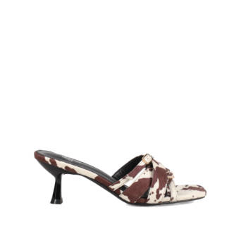 Μule με cow print