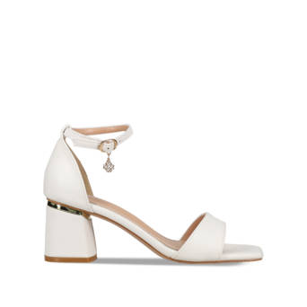 White sandal