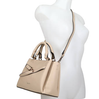 Beige handbag