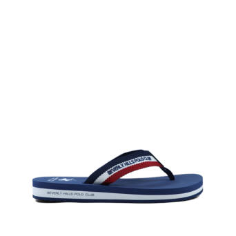 Men''s blue thong sandal