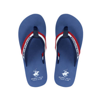 Men''s blue thong sandal