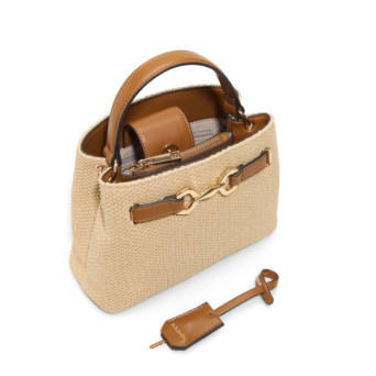 Brown handbag MARINIA