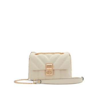 Ecru shoulder bag RHILI