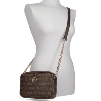 Brown crossbody bag