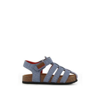 Kid''s blue denim sandal