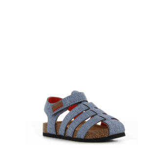Kid''s blue denim sandal