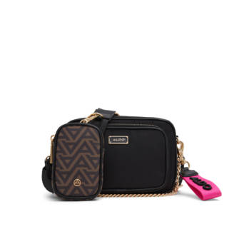 Black crossbody bag TIRADO