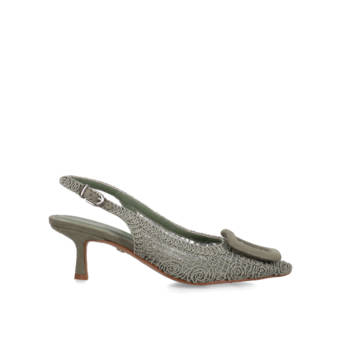 Mint slingback pump