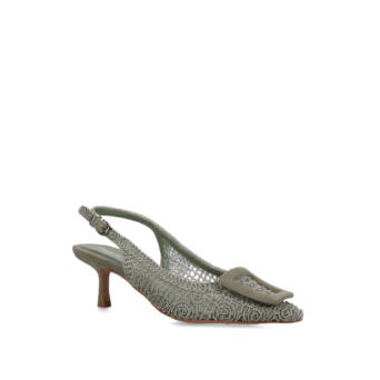 Mint slingback pump