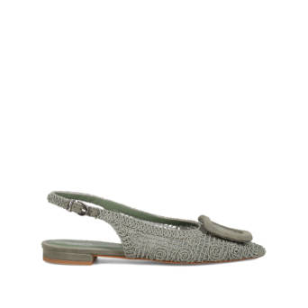 Mint slingback ballet flat