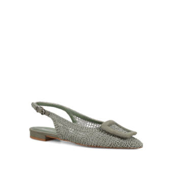 Mint slingback ballet flat