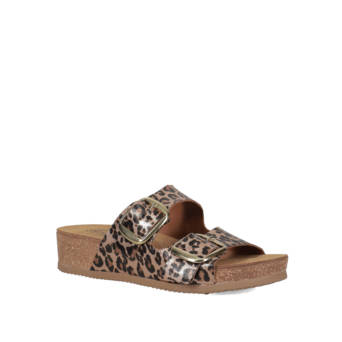 Λεοπάρ footbed σανδάλι