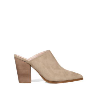Taupe mule