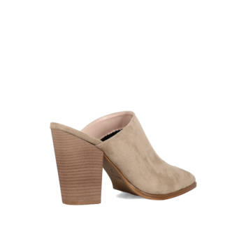 Taupe mule