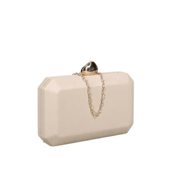 Μπεζ clutch τσαντάκι