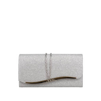Silver envelope bag