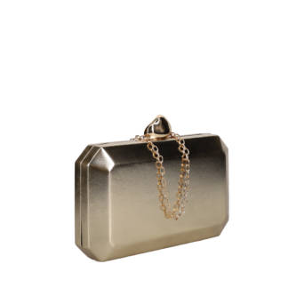 Χρυσό clutch τσαντάκι