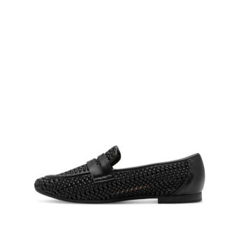Μαύρο πλεκτό loafer
