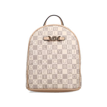 Beige backpack