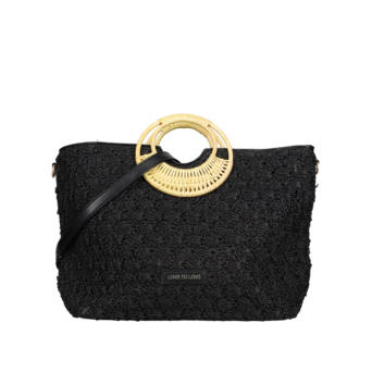 Black handbag