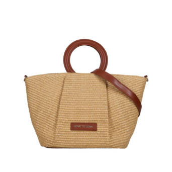 Brown handbag